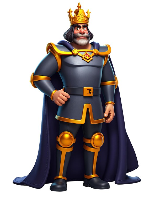 The dark court — generated Royalty character