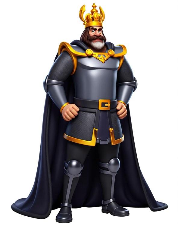 The dark court — generated Royalty character