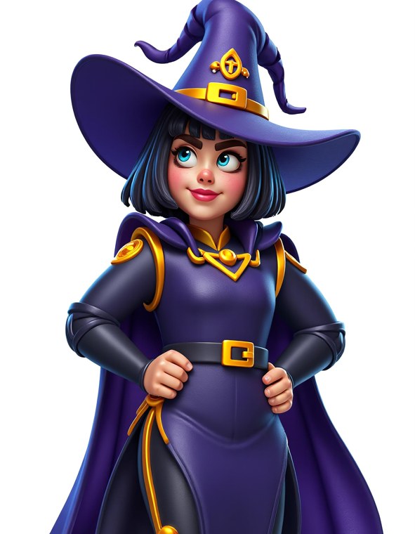 Mages & witches — generated Royalty character