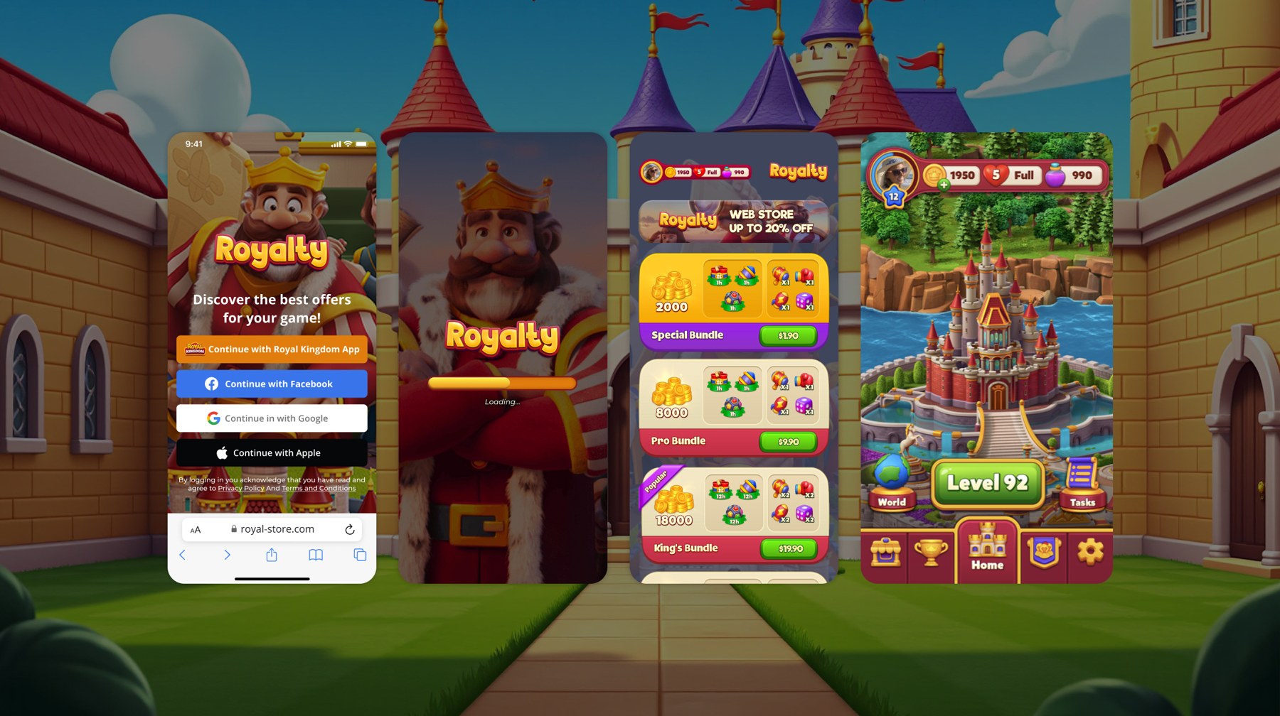 Royalty — the Royal Kingdom app, in context