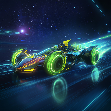 Space Race — generated car skin