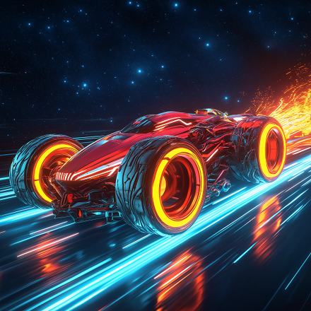 Space Race — generated car skin