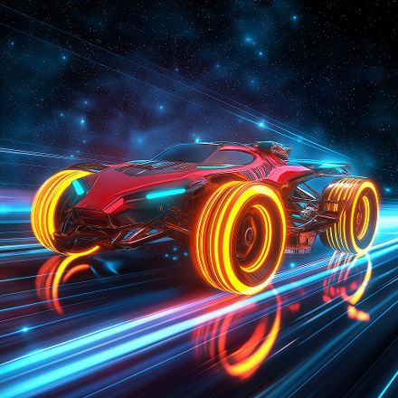 Space Race — generated car skin