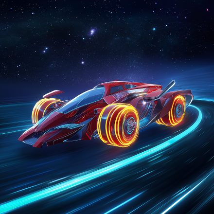 Space Race — generated car skin