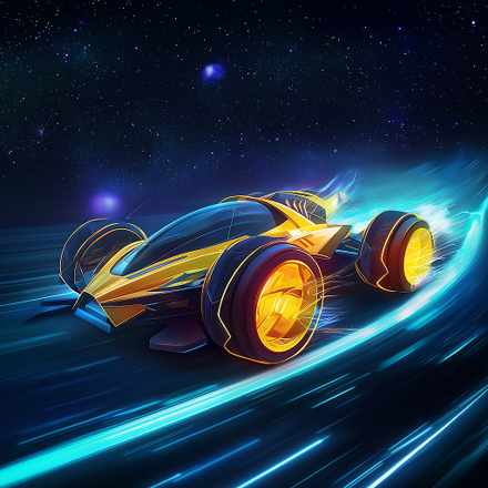 Space Race — generated car skin