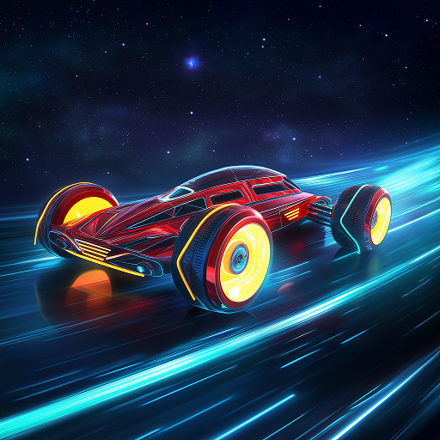 Space Race — generated car skin