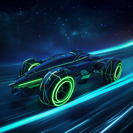 Space Race — generated car skin