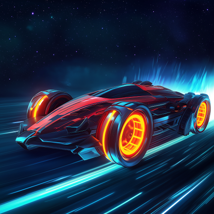 Space Race — generated car skin