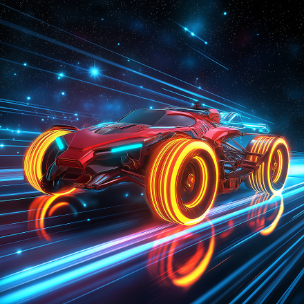 Space Race — generated car skin