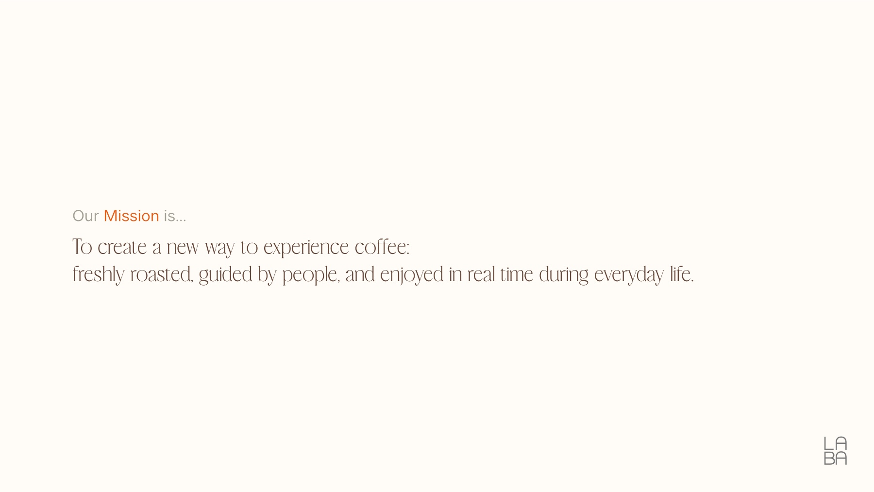 Laba — intro spread