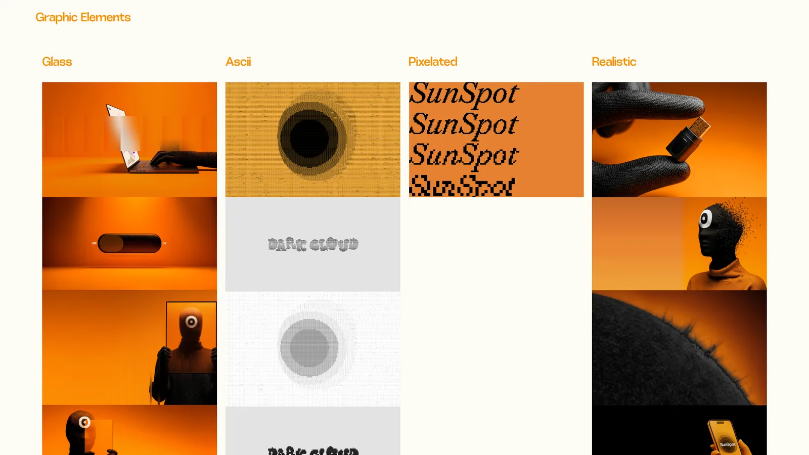 SunSpot graphic elements